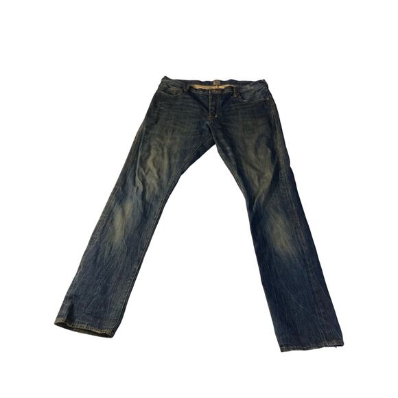 PRPS Mens Jeans 38X34 Straight Leg Button Fly Selvedge Denim Donwan Harrell - Picture 1 of 14